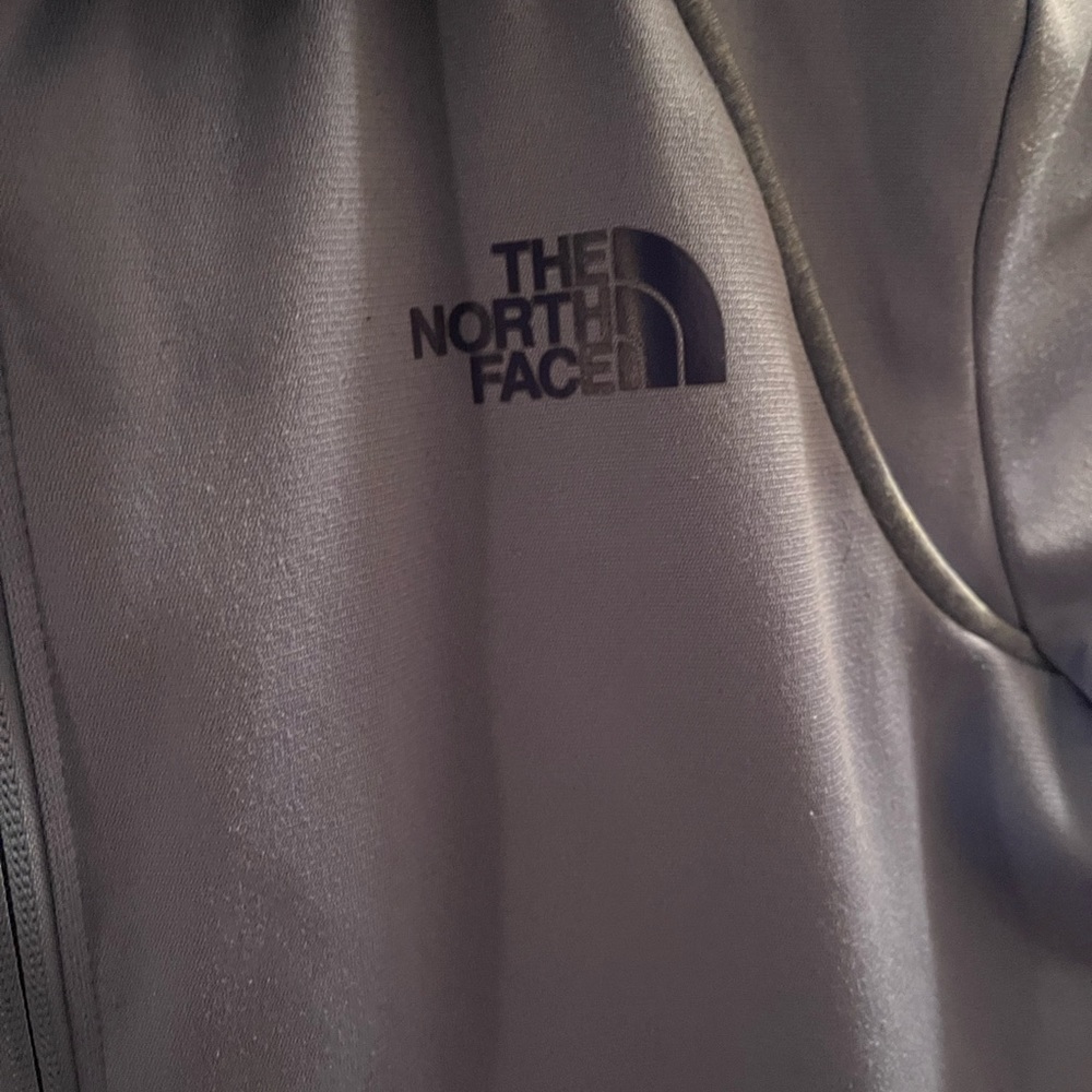 The North Face light purple Fleece lined jacket